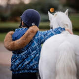 Alessandro Albanese Children's Zia Puffer Coat #colour_navy-multi