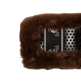 Acavallo Girth Sleeve Classic Gel Faux Sheepskin #colour_brown