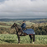 EQUIDRY Women's Thin Fleece Shortie #colour_navy-raspberry