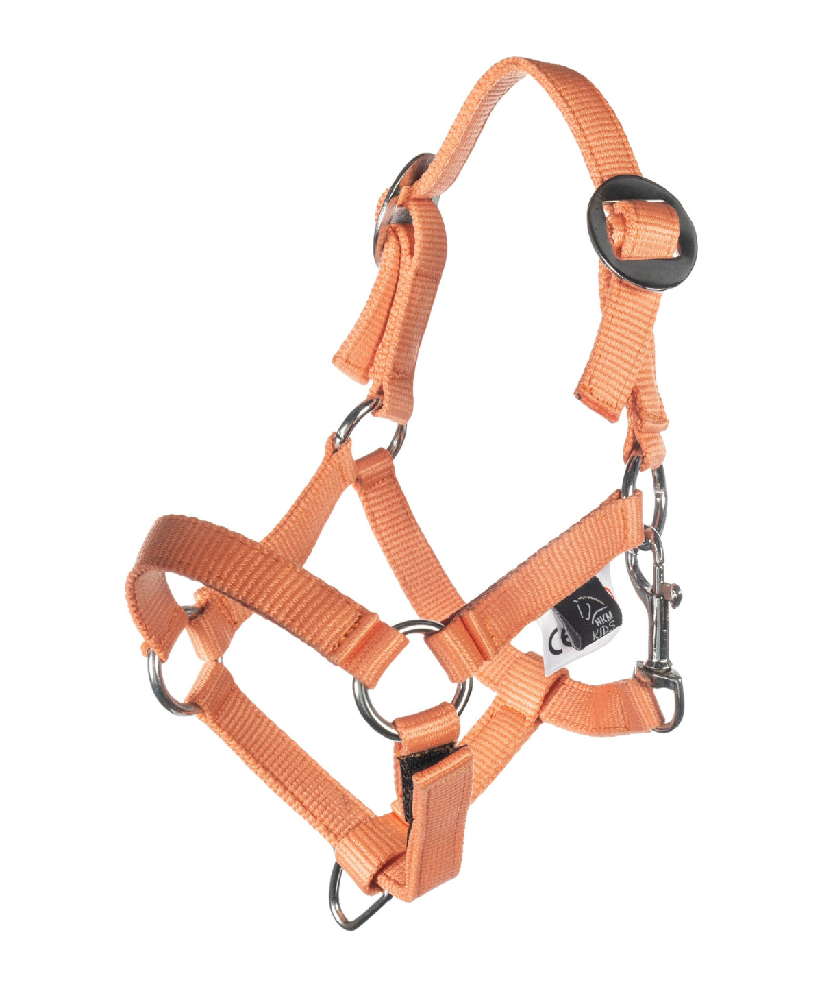 HKM Head Collar and Lead Rope -Hobby Horsing Basic- #colour_orange