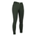 HKM Women's Knee Patch Breeches -Ari Mid Rise- #colour_olive-green