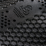 Acavallo Pad SP WFS Suede Hexagonal Gel Front Riser #colour_blue