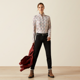 Ariat Women's Lowell 3.0 1/4 Zip Baselayer #colour_leafy-print