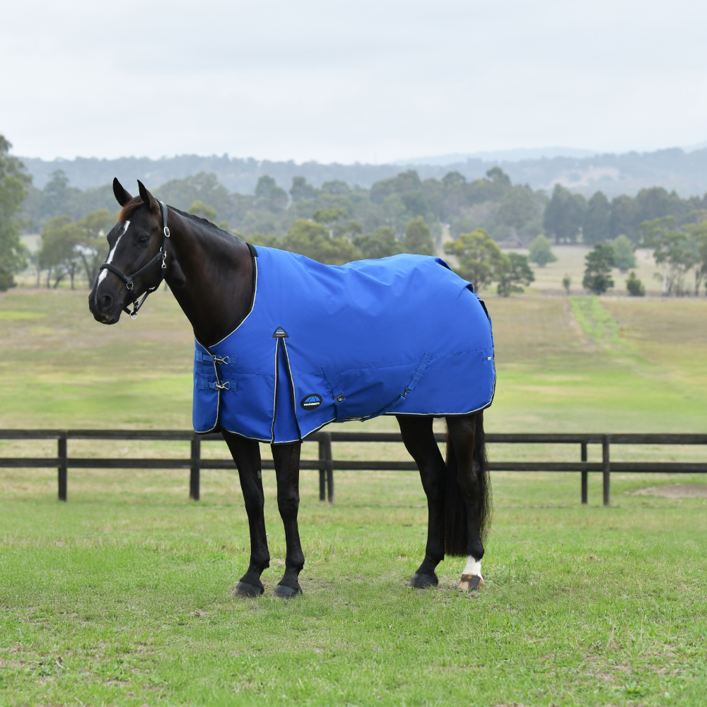 Weatherbeeta Comfitec Essential 220G Turnout #colour_cobalt-black