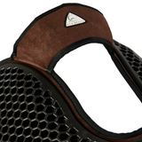 Acavallo Pad SP WFS Suede Hexagonal Gel Front Riser #colour_brown