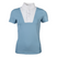 HKM Women's Short Sleeve Competition Shirt -Virginia- #colour_ice-blue