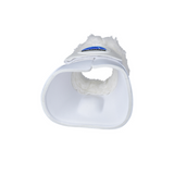 Weatherbeeta Tough-Tec Impact Fleece Trim Bell Boots #colour_white-white