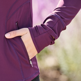 Dublin Ladies Versatile Fitted Zip Through Jacket #colour_purple-violet