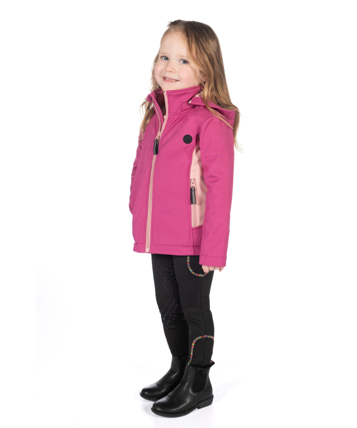 HKM Children's Softshell Jacket -Polly- #colour_magenta