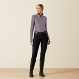 Ariat Women's Lowell 3.0 1/4 Zip Baselayer #colour_purple-ash