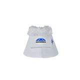 Weatherbeeta Tough-Tec Fleece Trim Bell Boots #colour_white