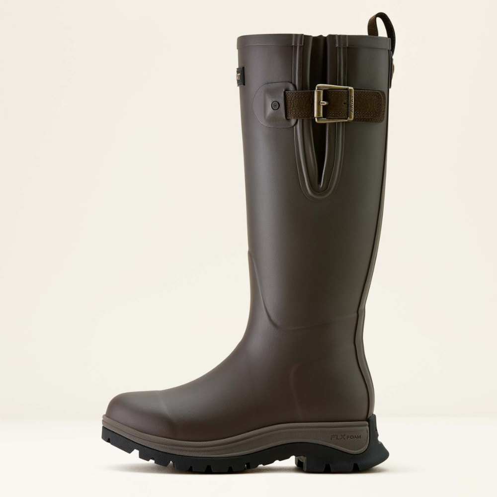 Ariat Women's Woodstock Rubber Boot  #colour_bracken-brown