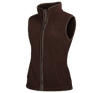 Baleno Sally Ladies Fleece Gilet #colour_chocolate