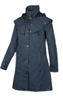 Baleno Worcester Ladies Raincoat #colour_navy-blue