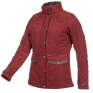 Baleno Halifax Fashionable Quilted Ladies Jacket #colour_burgundy