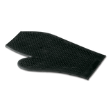 E.L.T Rubber Grooming Glove, black #colour_black