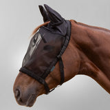 Waldhausen Grazing Halter With Fly Mask #colour_black