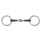 Waldhausen Double Jointed Rubber Snaffle Bit