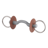 Beris Soft Loose Ring Snaffle with Tongue Port Bar Bit