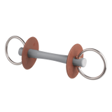 Beris Hard 7.5cm Loose Ring Snaffle Bit with Thin Comfort Bar