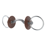 Beris Hard Loose Ring 7.5cm Snaffle Bit with Thin Konnex