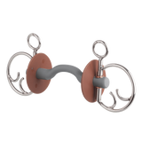 Beris Hard Kimblewick Bit with Tongue Port Bar