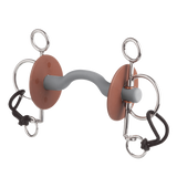 Beris Hard Short Pelham with Tongue Port Bar