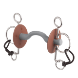 Beris Soft Short Pelham with Tongue Port Bar