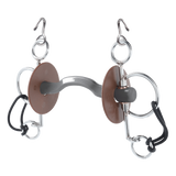 Beris Hard Short Pelham with Konnex Tongue Port