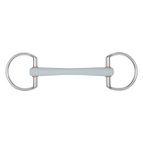 Beris Soft 6cm Ring Eggbutt Olive Head Thin Comfort Bar Bit