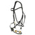 Stubben 2700 Pro-Jump Mexican Noseband Snaffle Bridle #colour_black-black