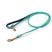 Shires Digby & Fox Padded Leather Dog Lead #colour_aqua