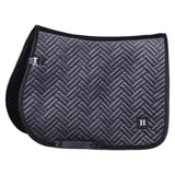 HV Polo Luxury GP Saddle Pad #colour_cloud-grey