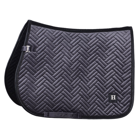 HV Polo Luxury GP Saddle Pad #colour_cloud-grey