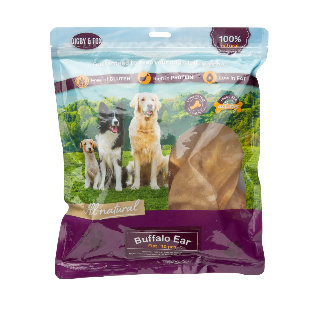 Shires Digby & Fox Buffalo Ear Flat