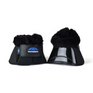 Weatherbeeta Tough-Tec Impact Fleece Trim Bell Boots #colour_black-black