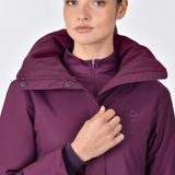 Dublin Ladies Everyday Waterproof Jacket #colour_purple-violet
