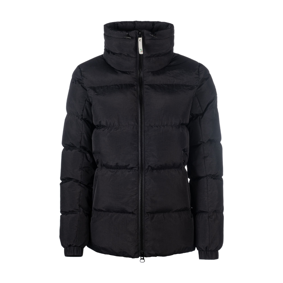 HKM Women's Quilted Jacket -Livigno- #colour_black