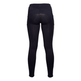 HKM Ladies Silicone Full Seat Riding Leggings -Arezzo- #colour_deep-blue