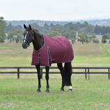Weatherbeeta Comfitec Essential 220G Turnout #colour_burgundy-navy