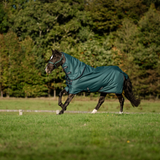 Horseware Ireland Amigo Ripstop 900 Plus 100g #colour_dynasty-green-navy-silver