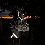 Horseware Ireland Amigo 1200D FieldSafe Reflectech Plus 100g Turnout Rug #colour_black-reflective-black