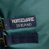 Horseware Ireland Amigo Ripstop 900 Fleece Lined 50g #colour_dynasty-green-navy-silver