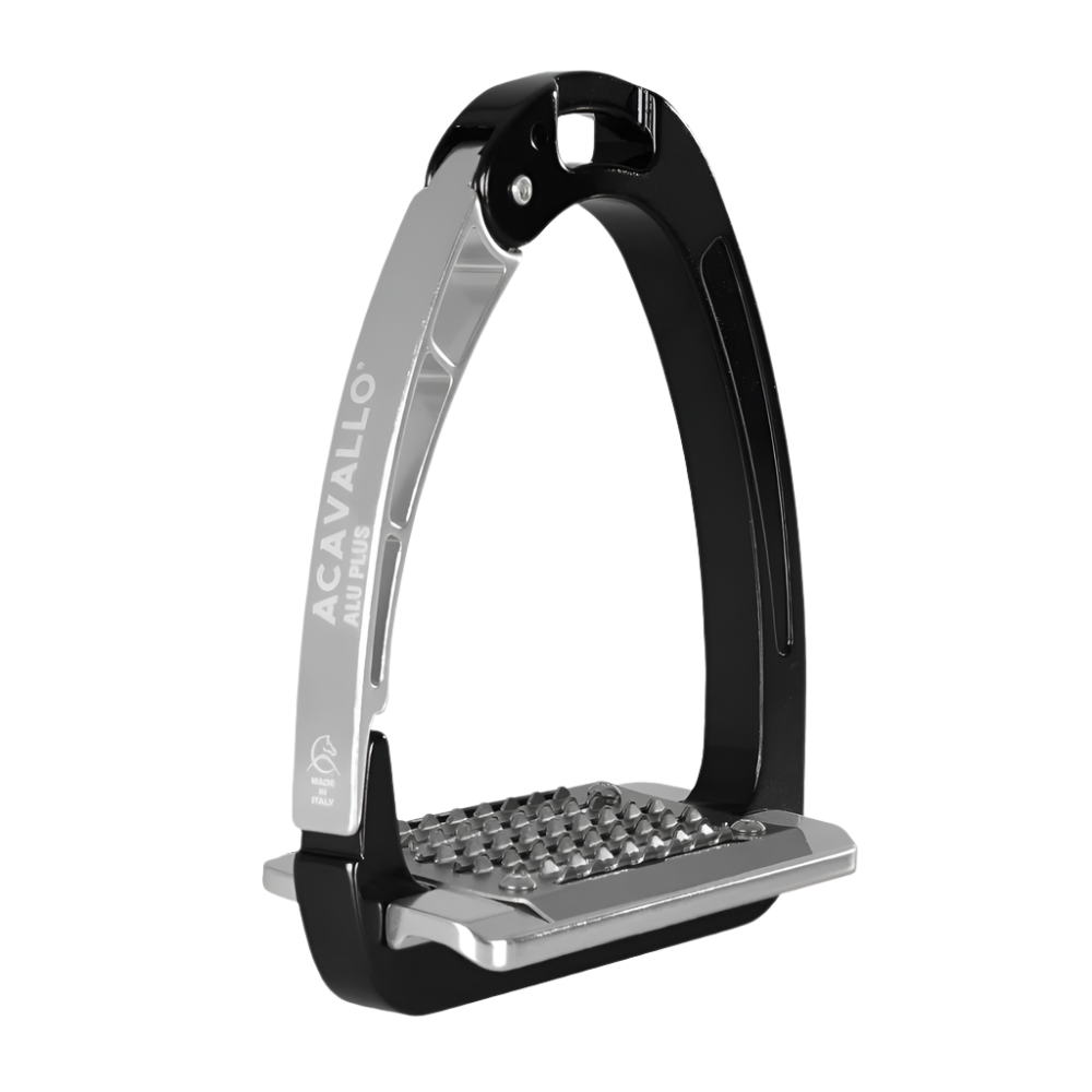 Acavallo Arena Aluplus Stirrup #colour_black