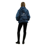 EQUIDRY Women's Thin Fleece Shortie #colour_steel-blue-blue