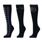 Dublin 3 Pack Socks Adults #colour_navy-nordic-emblem