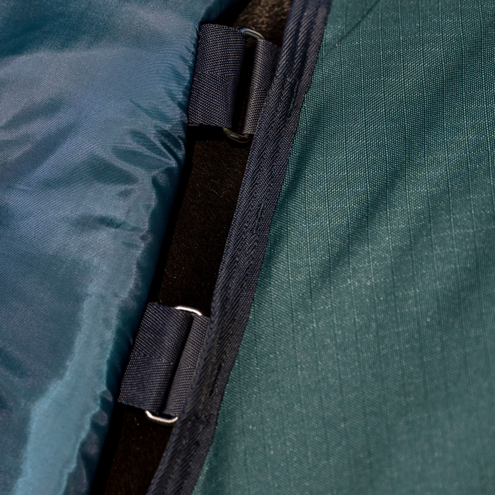 Horseware Ireland Amigo Ripstop 900 Plus 0g #colour_dynasty-green-navy-silver