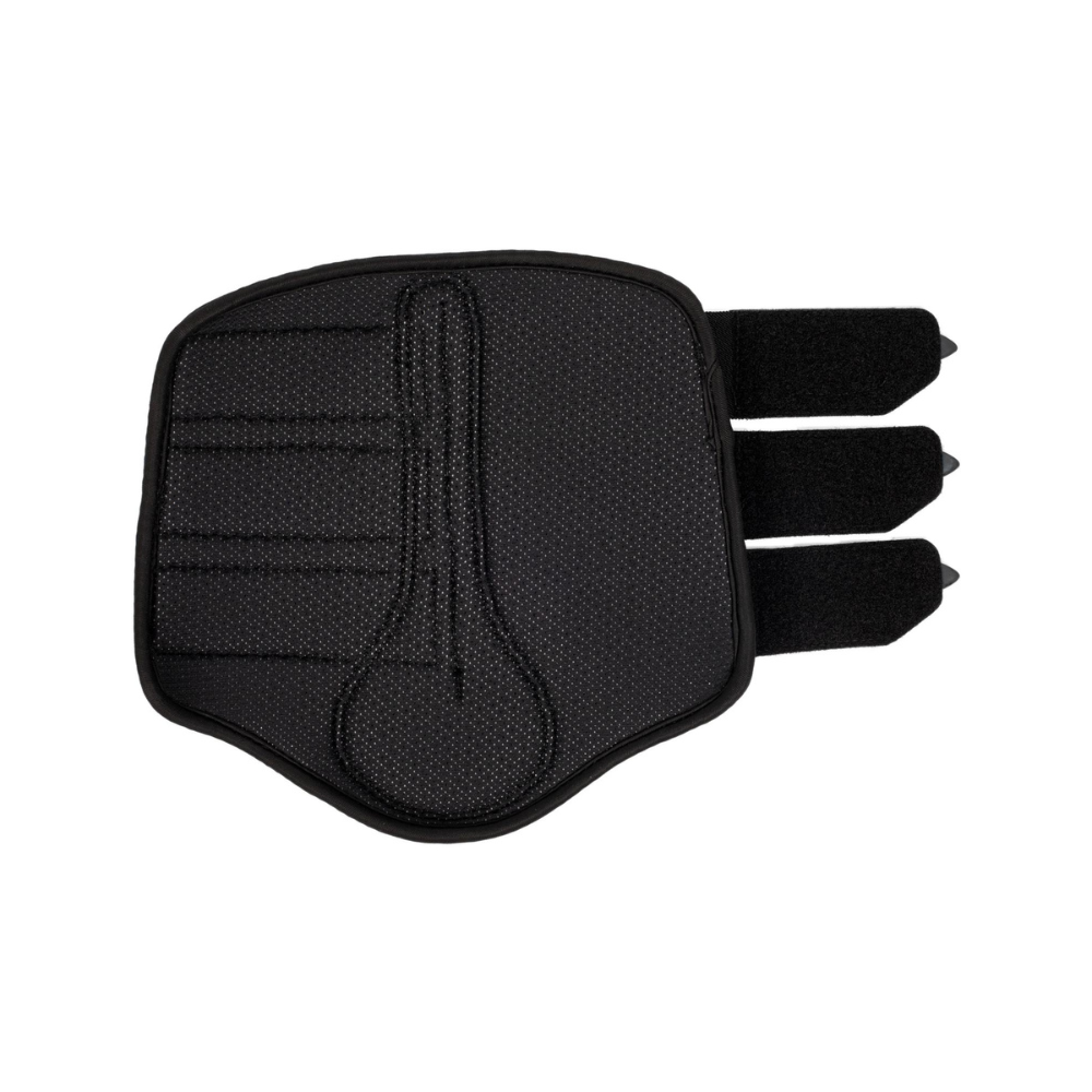 Acavallo Hind Brushing Boots Perforated Neoprene #colour_black