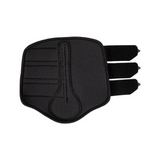 Acavallo Hind Brushing Boots Perforated Neoprene #colour_black