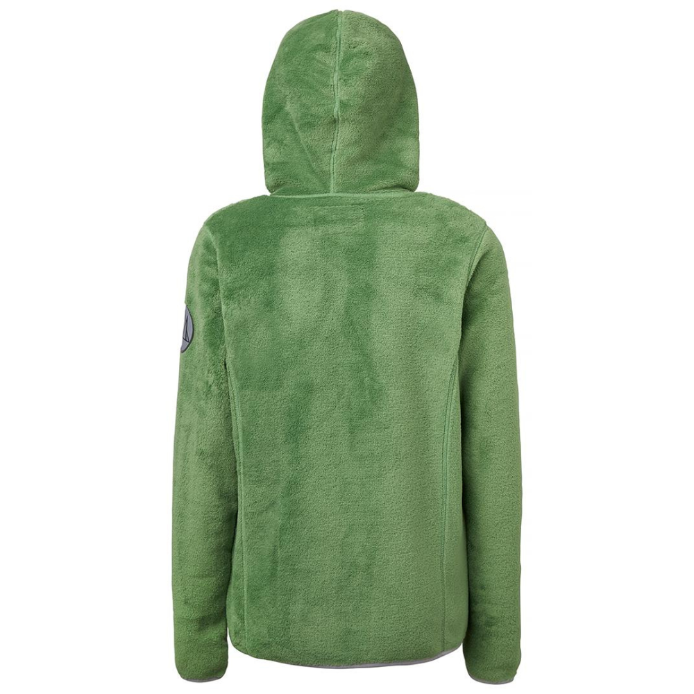 Mountain Horse Children's Fuzzy Hoodie #colour_green